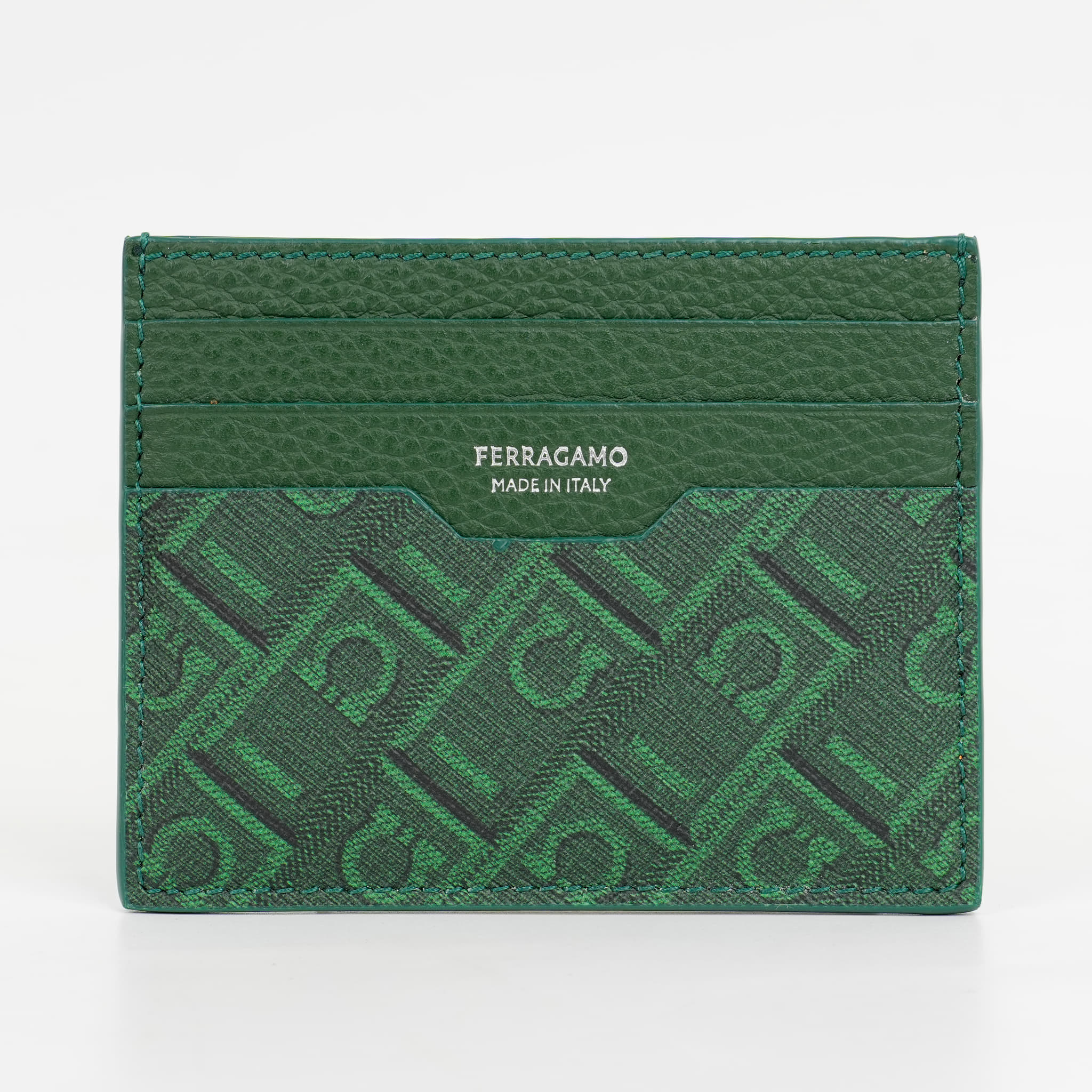 Ferragamo Men's Monogram Cardholder