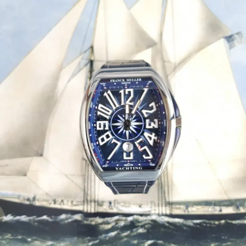 Franck Muller Vanguard Yachting 45MM Automatic Brand New Full Set
