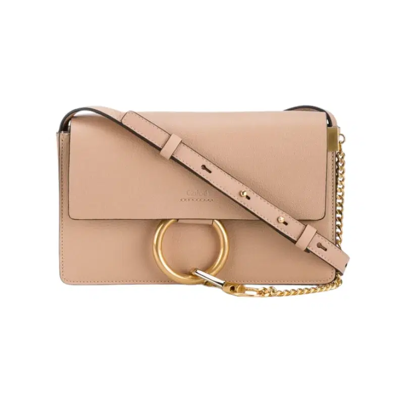 Chloe Small Beige Faye Shoulder Bag