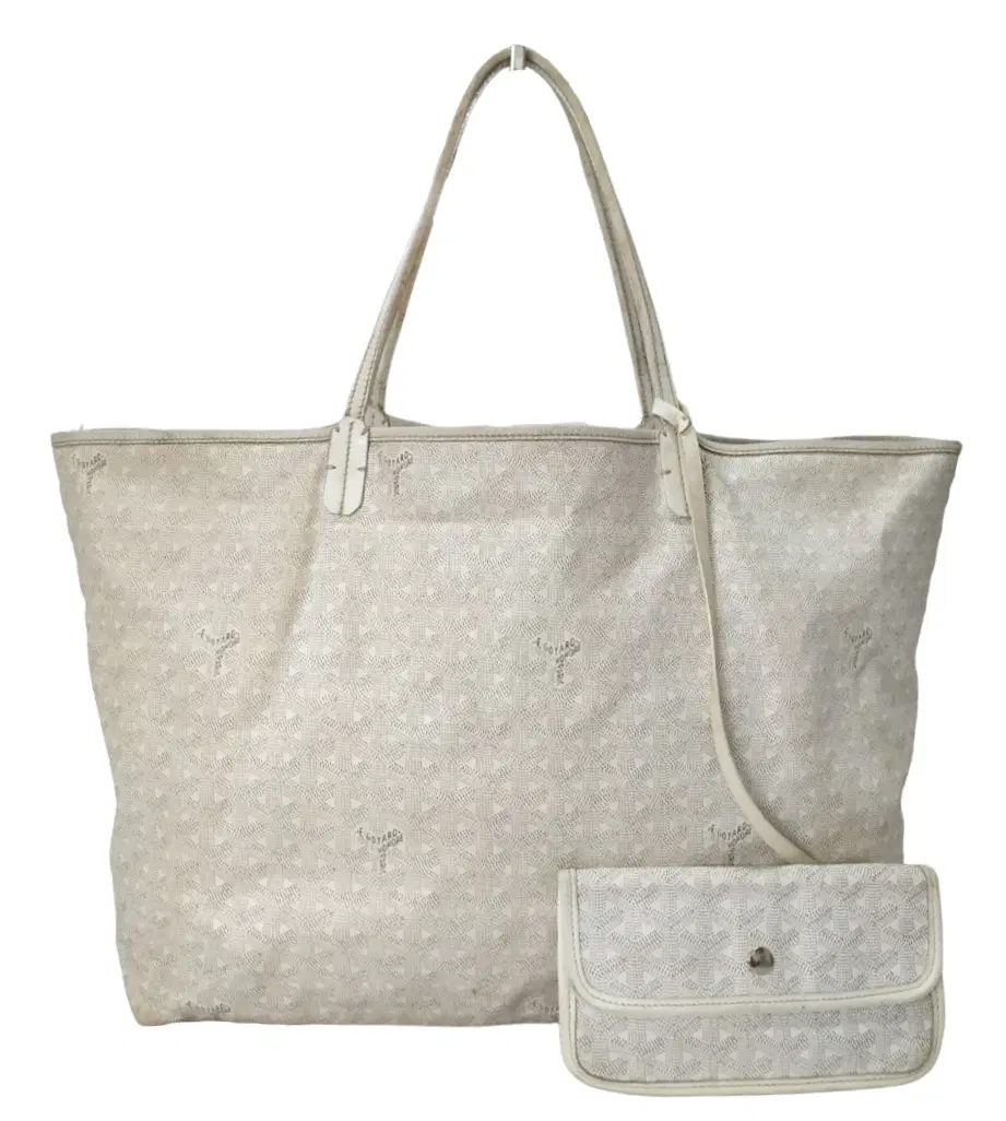 Goyard Goyardine Saint Louis Coated Canvas Tote