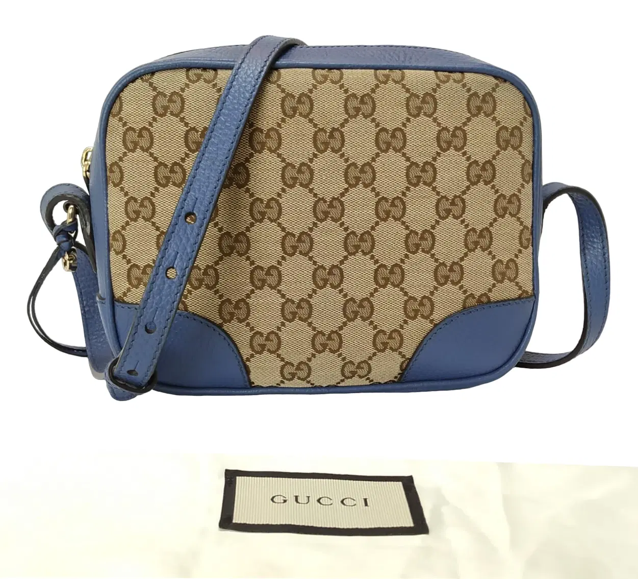 Gucci GG Canvas Bree Disco Crossbody Bag