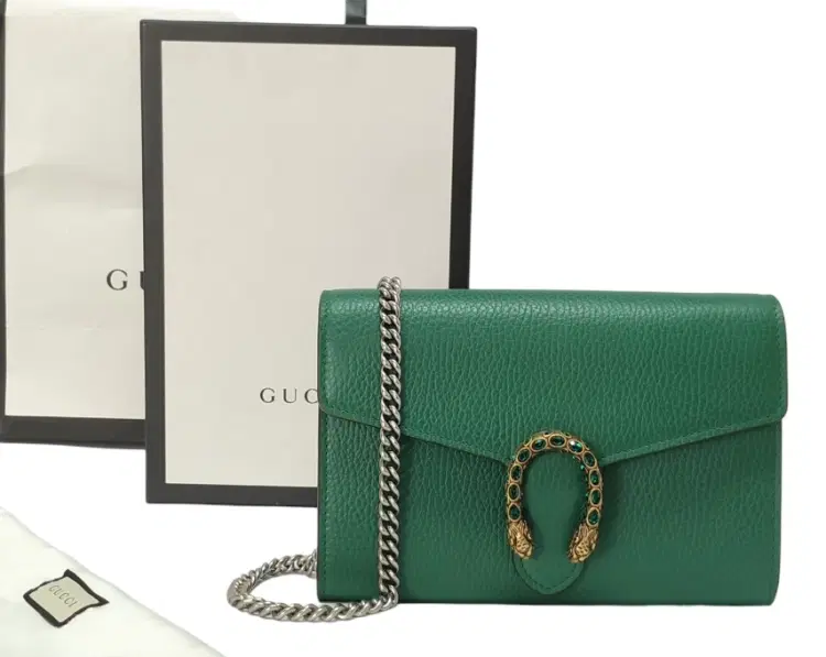Gucci Dionysus Mini Leather Chain Wallet-Hover-Image