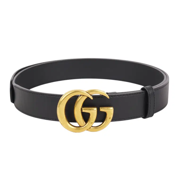 Gucci GG Marmont Black Belt-Hover-Image