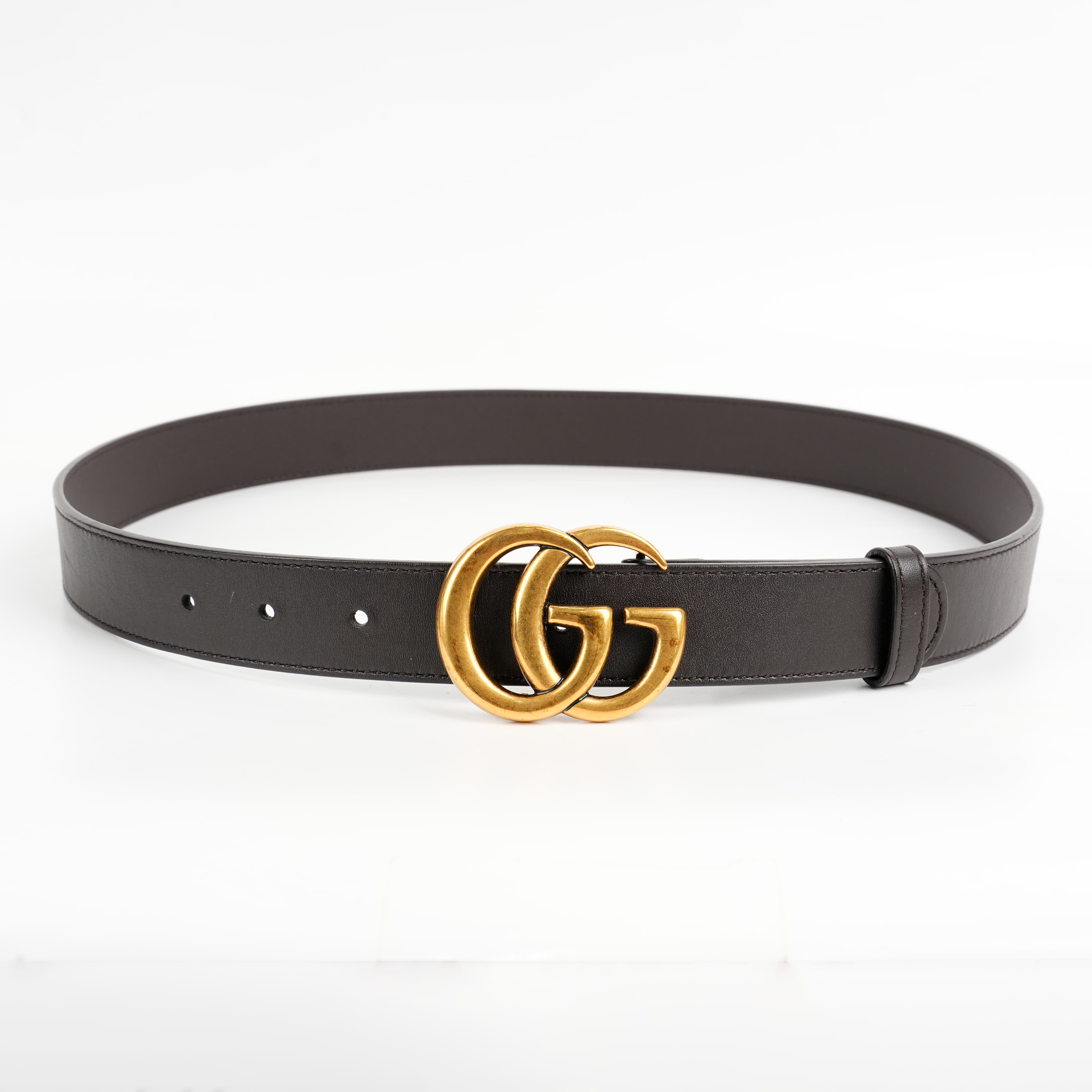 Gucci GG Marmont Leather Belt
