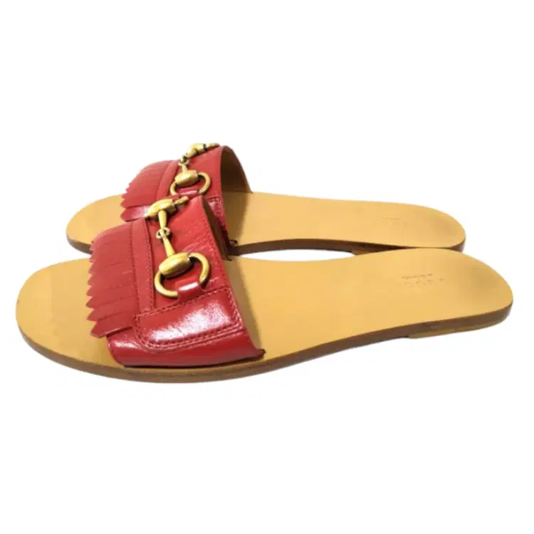 Gucci Varadero Leather Kiltie Slide-Hover-Image
