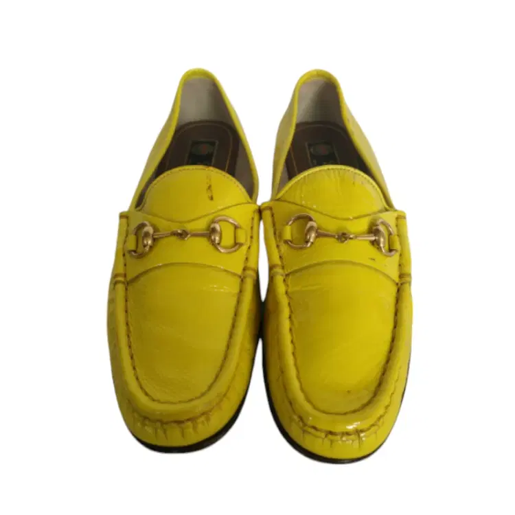 Gucci Horsebit Yellow Loafer-Hover-Image