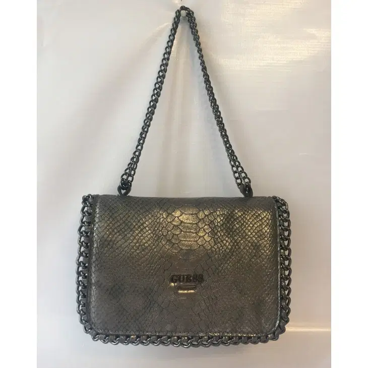 Guess Grey Snake Print Bag