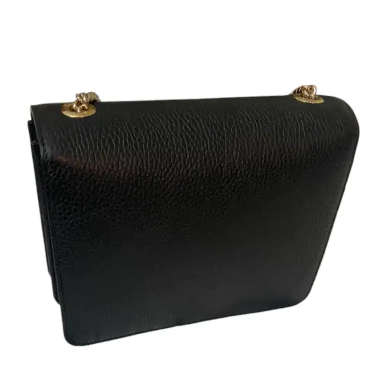 Gucci GG Interlocking Leather Chain Crossbody Bag-Hover-Image