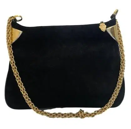 Gucci 1970 Suede Leather Chain Shoulder Bag-Hover-Image