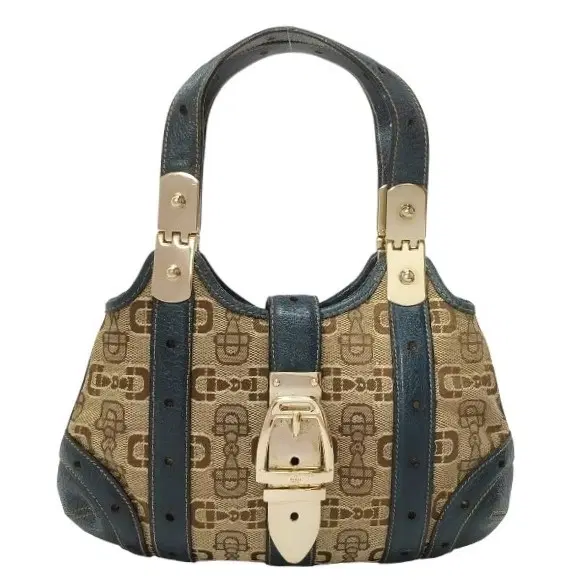 Gucci Horsebit Jacquard Shoulder Bag