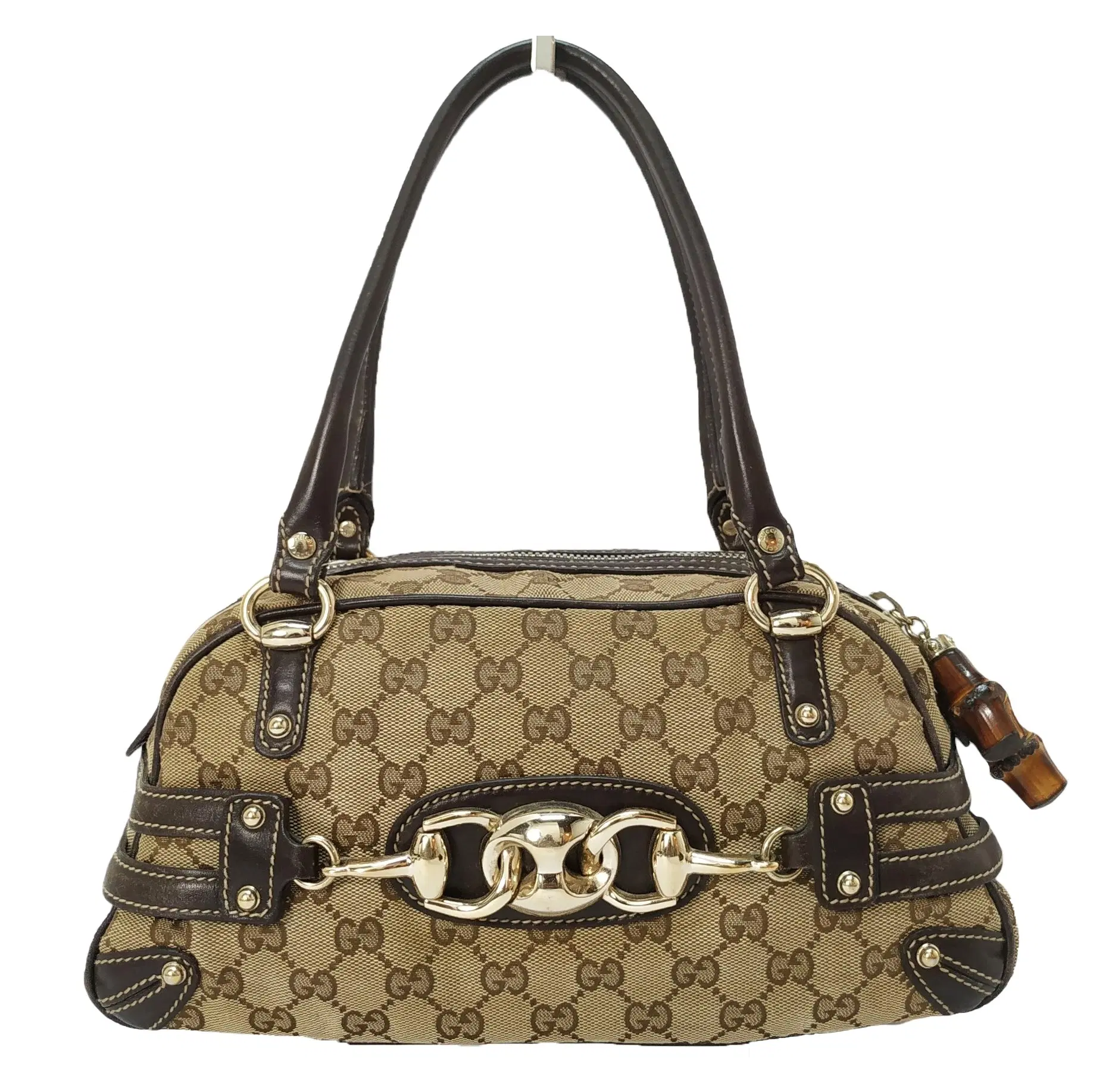 Gucci Monogram Wave Medium Boston Bag