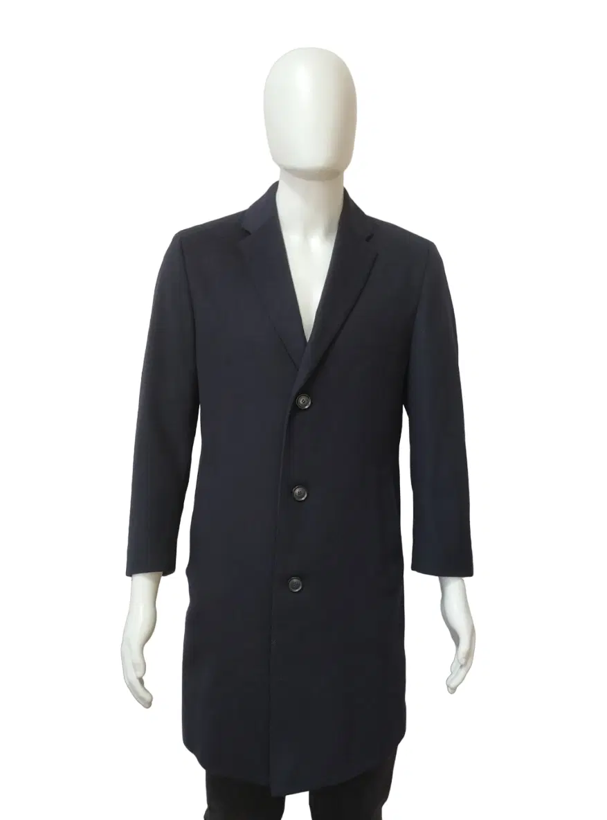 Boss Full Lining Wool Blend Coat