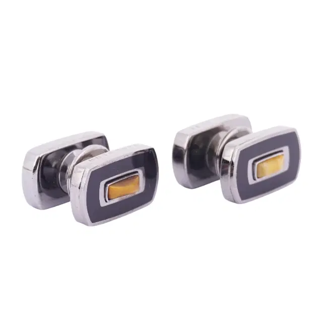 Hugo Boss Silver Cufflinks
