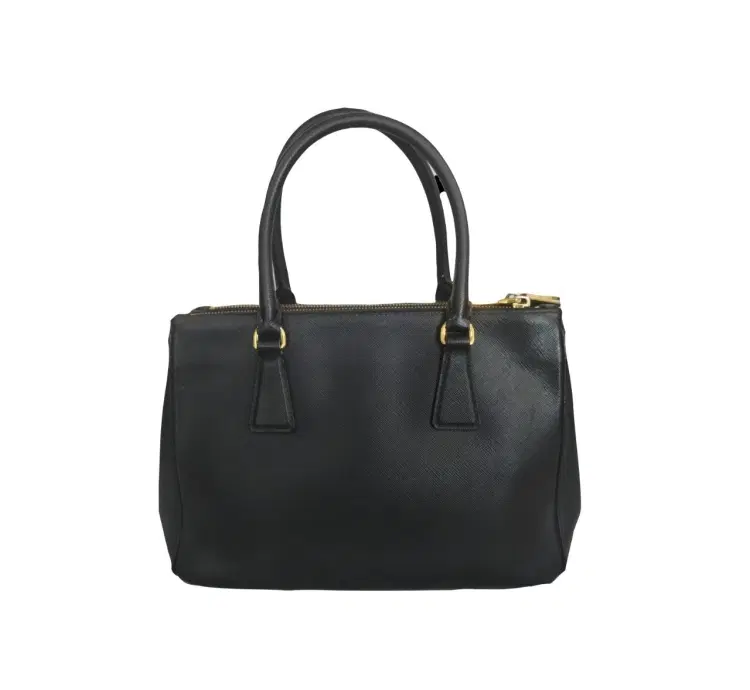 Prada Saffiano Lux Leather Small Double Zip Tote-Hover-Image