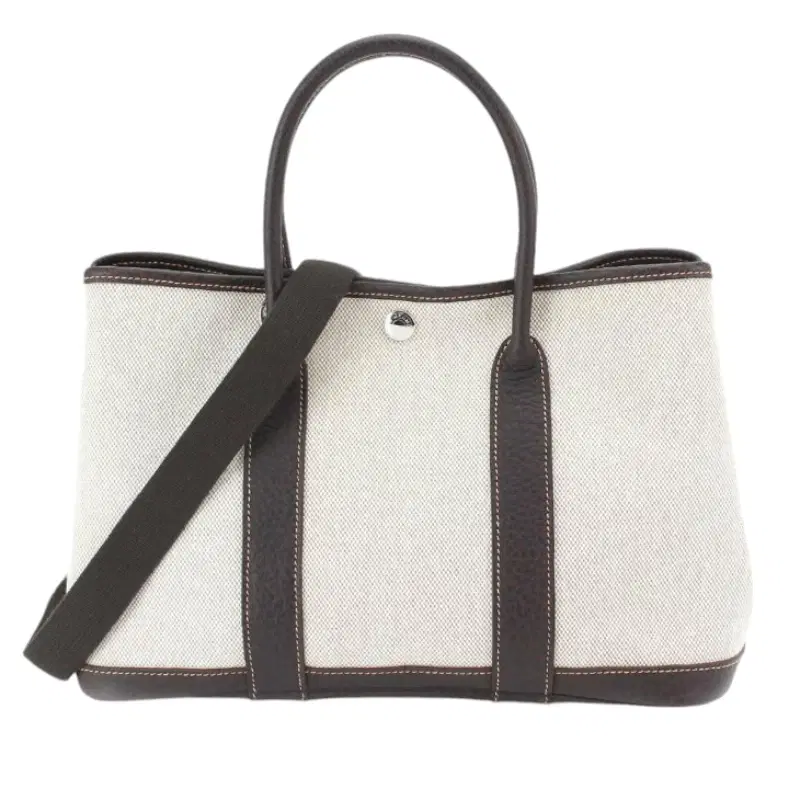 Hermes Garden Party Cotton Canvas Bag