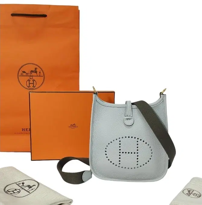 Hermes Evelyn Pale Blue