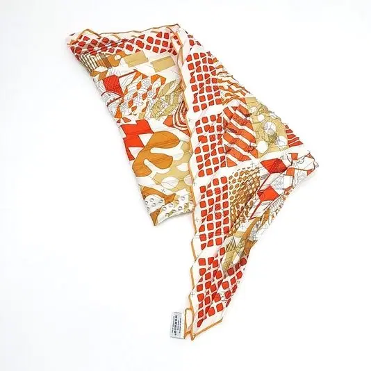 Hermes silk pleated scarf-Hover-Image