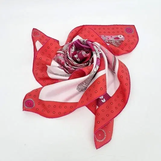 Hermes silk scarf