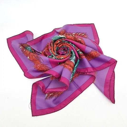 Hermes silk scarf