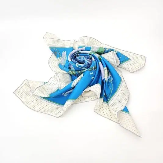 Hermes silk scarf