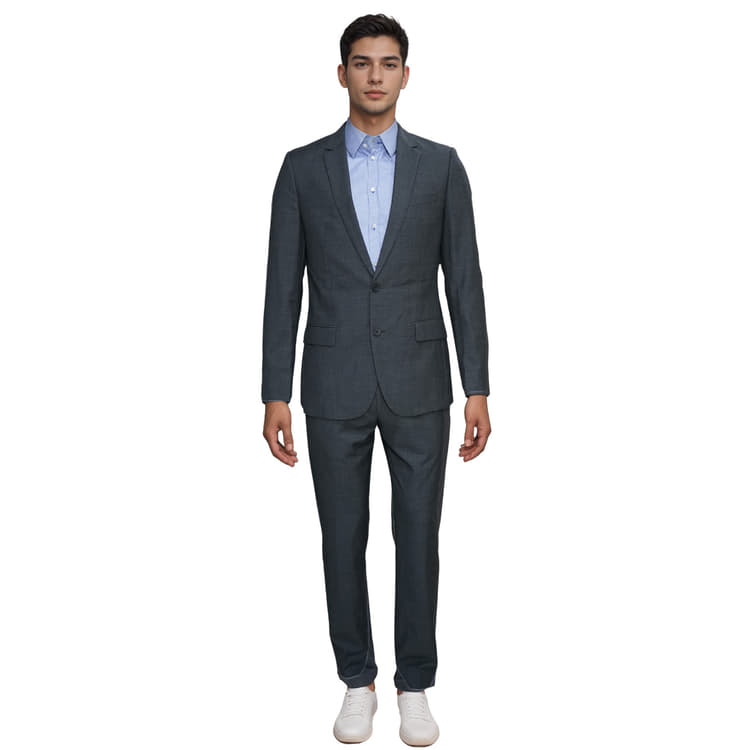 Hugo Boss Amaro Heise Dark Grey Suit-Hover-Image