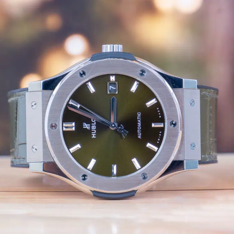 Hublot Classic Fusion Titanium Green-Hover-Image