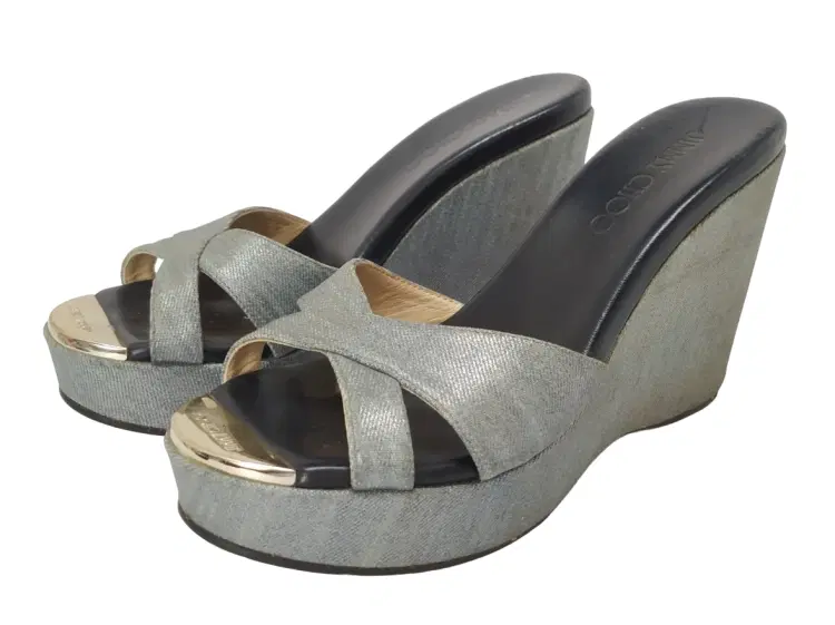 Jimmy Choo Criss Cross Wedges-Hover-Image