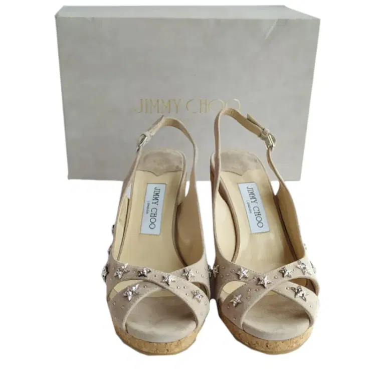 Jimmy Choo Amely 80 Suede Wedge Sandal-Hover-Image
