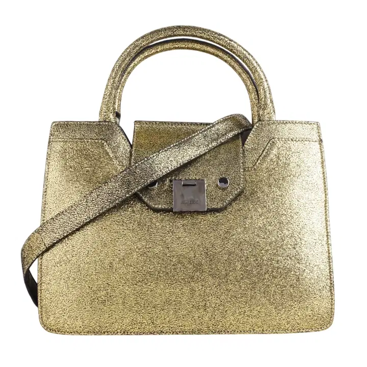 Jimmy Choo Metallic Gold Bag