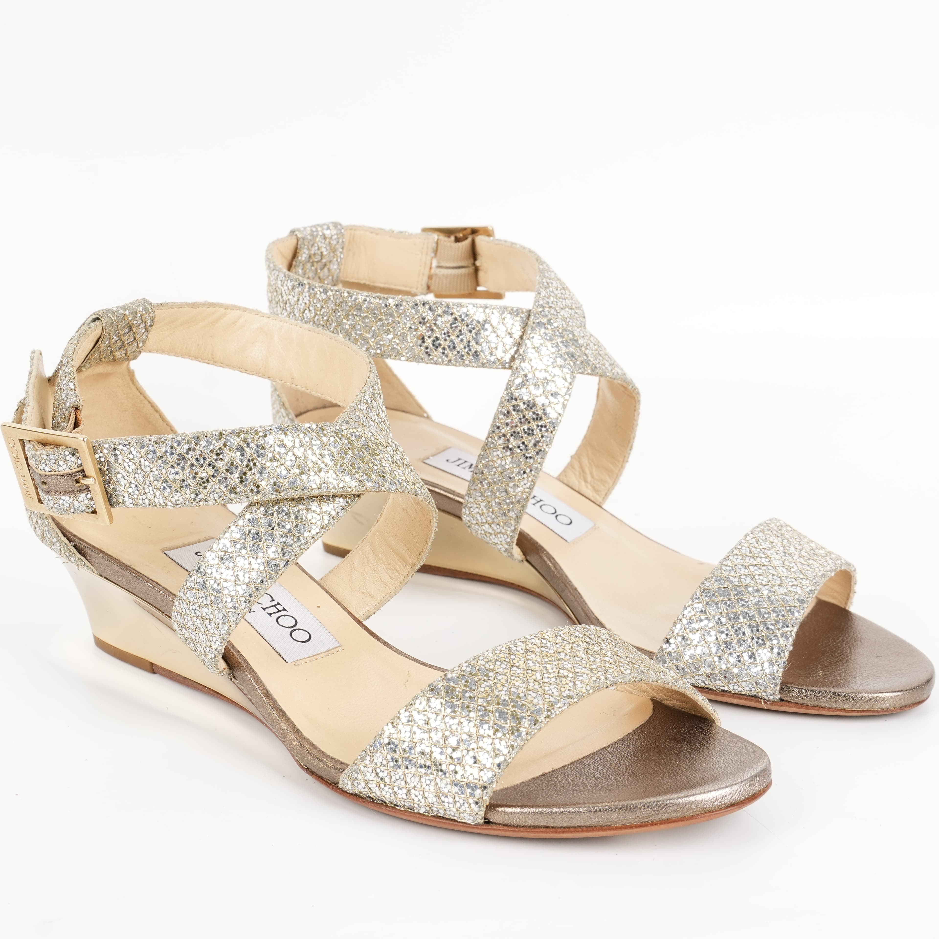 Jimmy Choo Glitter Heels