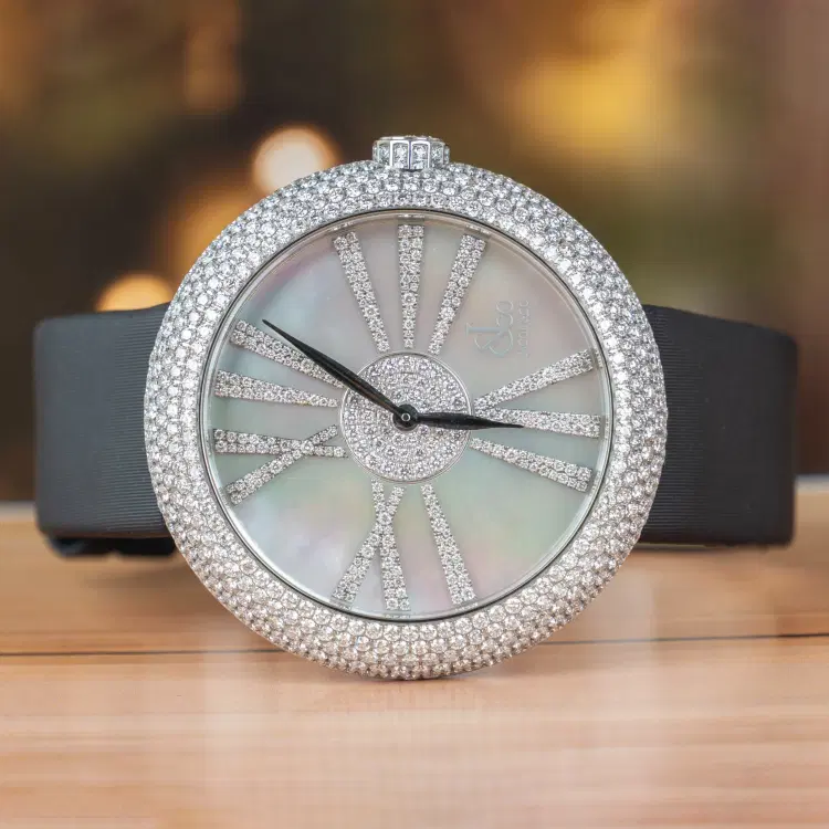 Jacob & Co Brilliant MOP Diamond Limited Edition Ladies Watch-Hover-Image