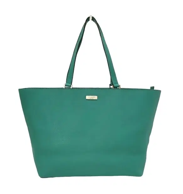 Kate Spade Bleecker Large Zip-Top Tote Teal Green Colour