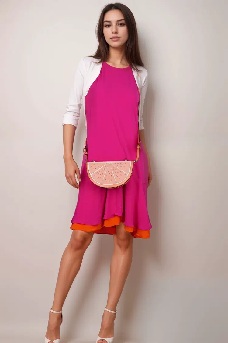 Kate Spade Squeeze Wicker 3d Grapefruit Crossbody Bag-Hover-Image