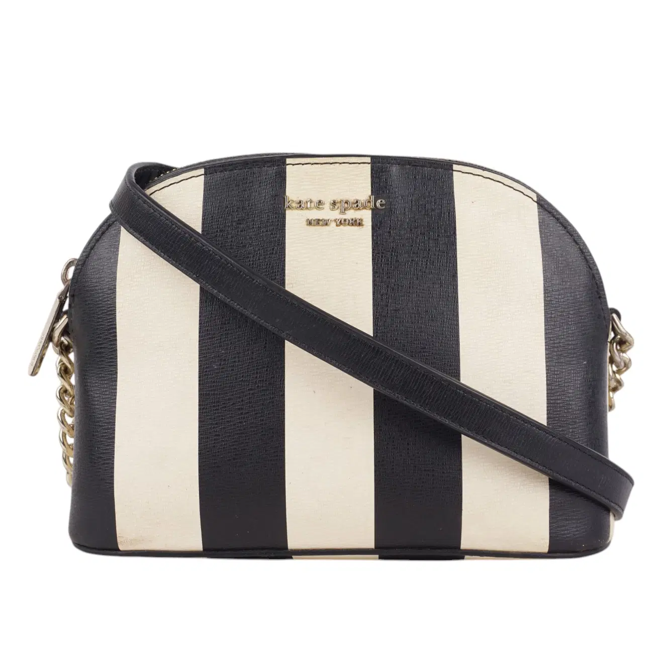 Kate Spade New York Spencer Stripe Small Dome Crossbody