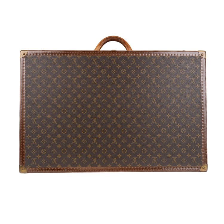 Louis Vuitton Monogram Canvas Alzer Trunk Suitcase-29 inch-Hover-Image
