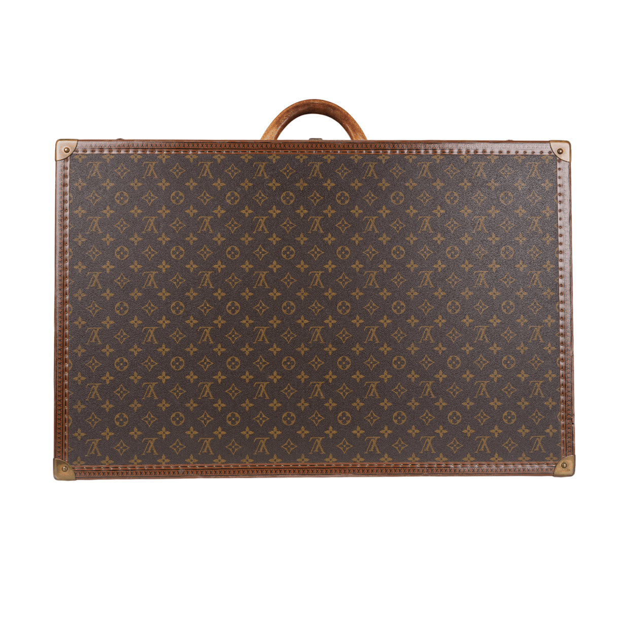 Louis Vuitton Monogram Canvas Alzer Trunk Suitcase-29 inch