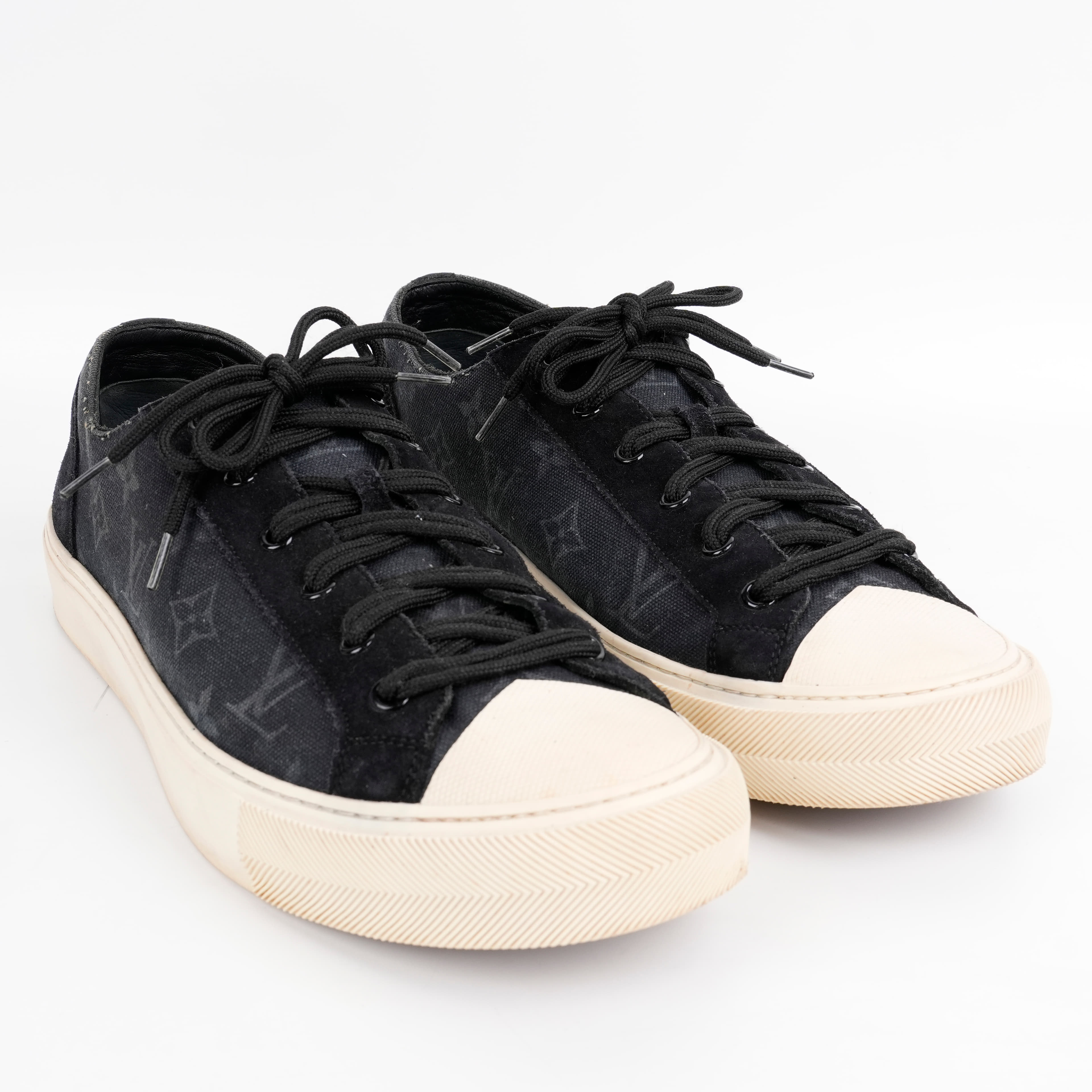 Louis Vuitton x Fragment Monogram Cap-Toe Sneakers