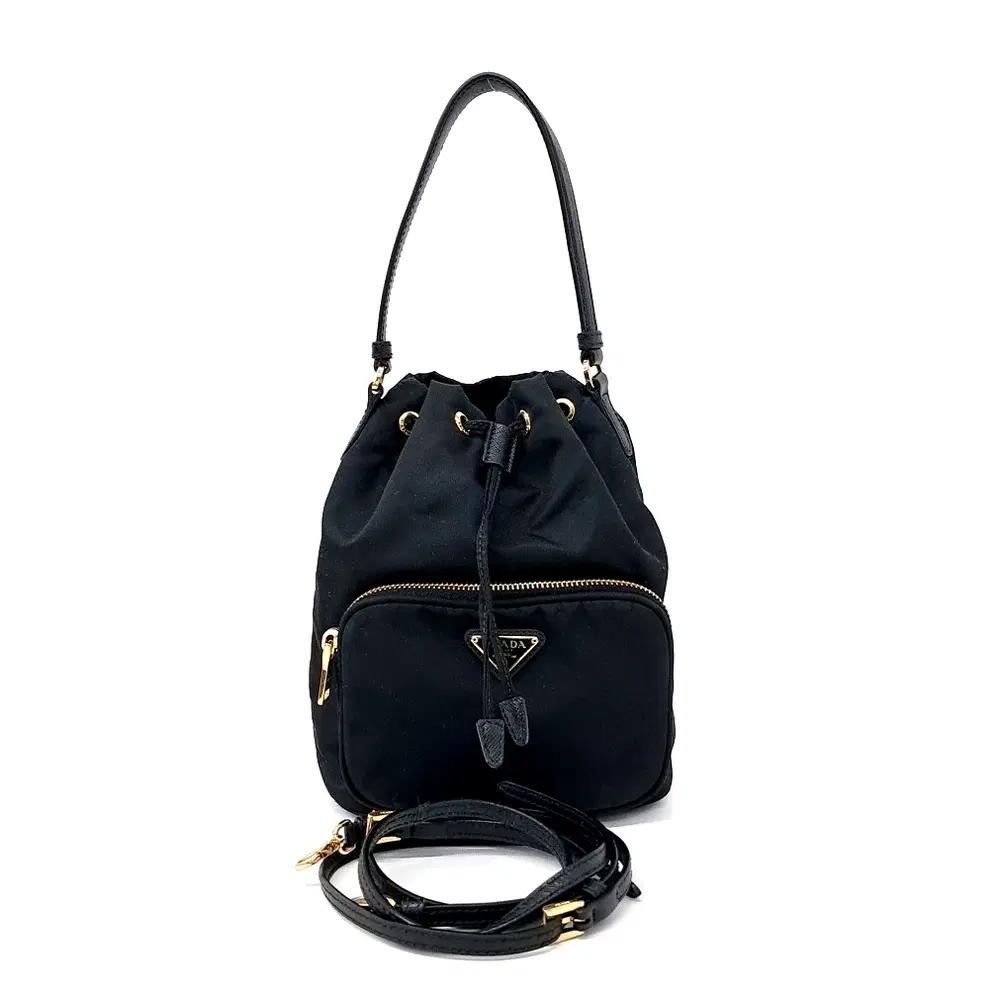 Prada Bucket Tote and Crossbody Bag