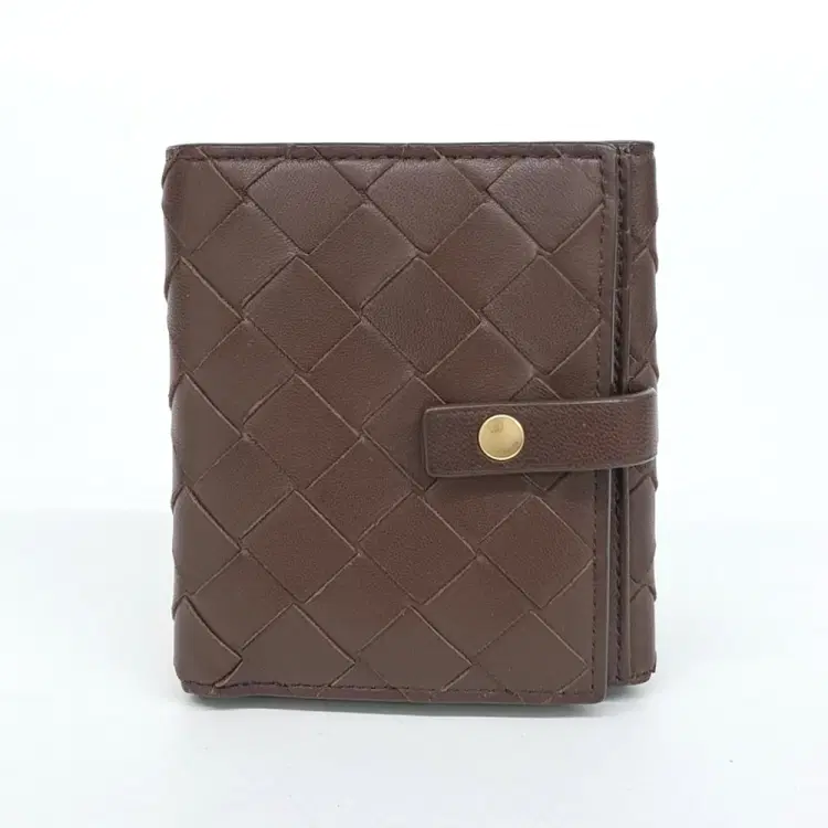 Bottega Veneta mesh bi-fold wallet-Hover-Image