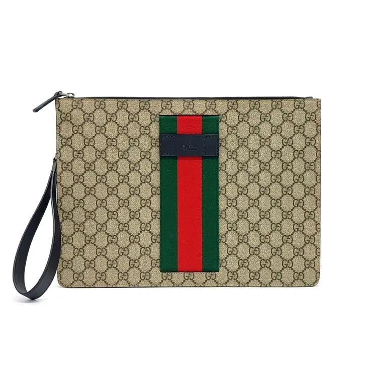 Gucci GG Supreme Clutch Bag (433665)-Hover-Image
