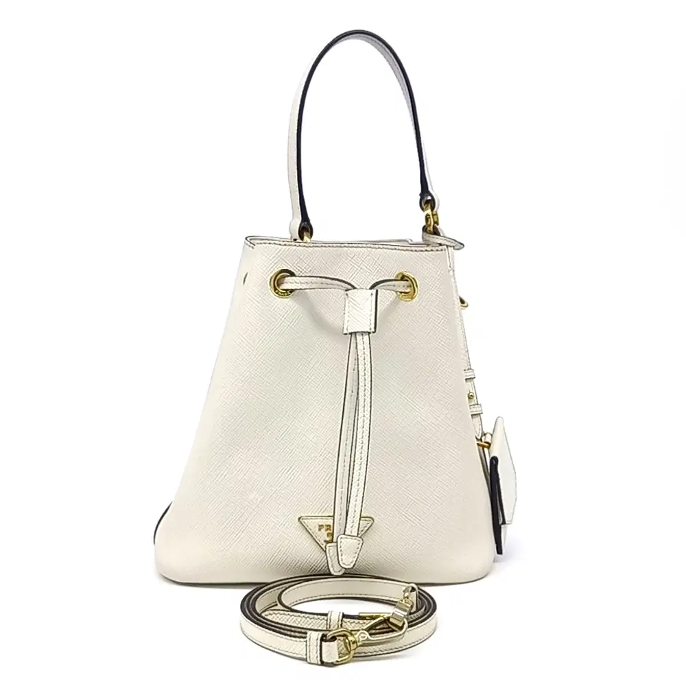 Prada Saffiano Bucket Tote/Crossbody Bag