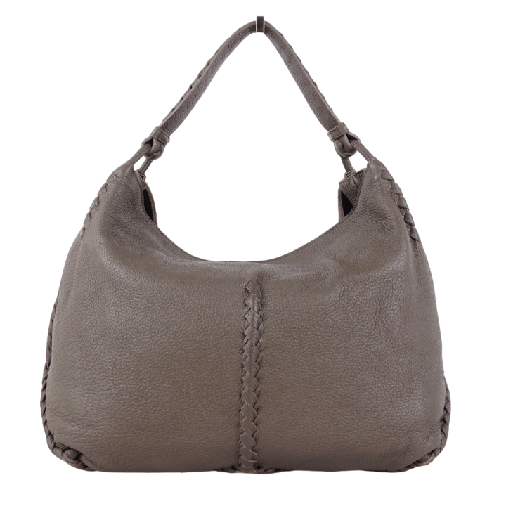Bottega Veneta Cervo Medium Leather Shoulder Bag-Hover-Image