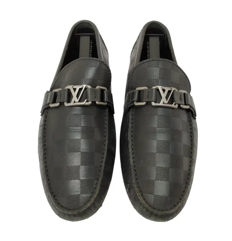 Louis Vuitton Damier Hockenheim Leather Moccasin-Hover-Image