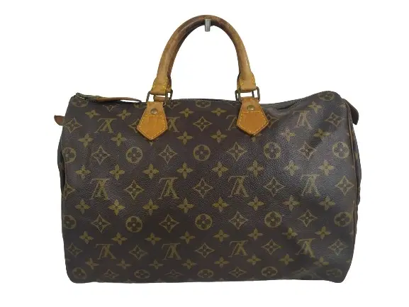 Louis Vuitton Monogram Canvas Speedy 35 Handbag
