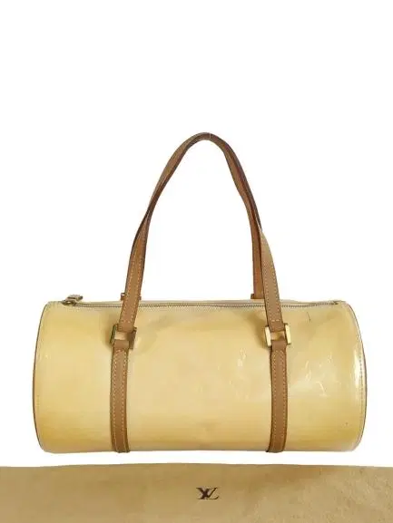 Louis Vuitton Monogram Vernis Tan Papillon Handbag