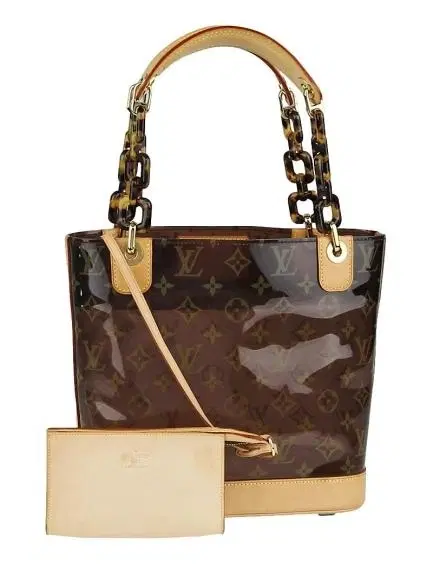 Louis Vuitton Limited Edition Vinyl Monogram Ambre PM Bag