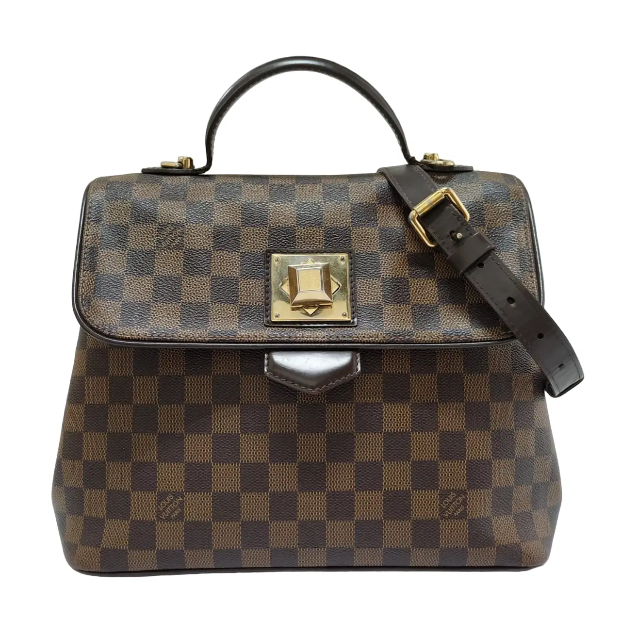 Louis Vuitton Damier Ebene Canvas Bergamo Bag
