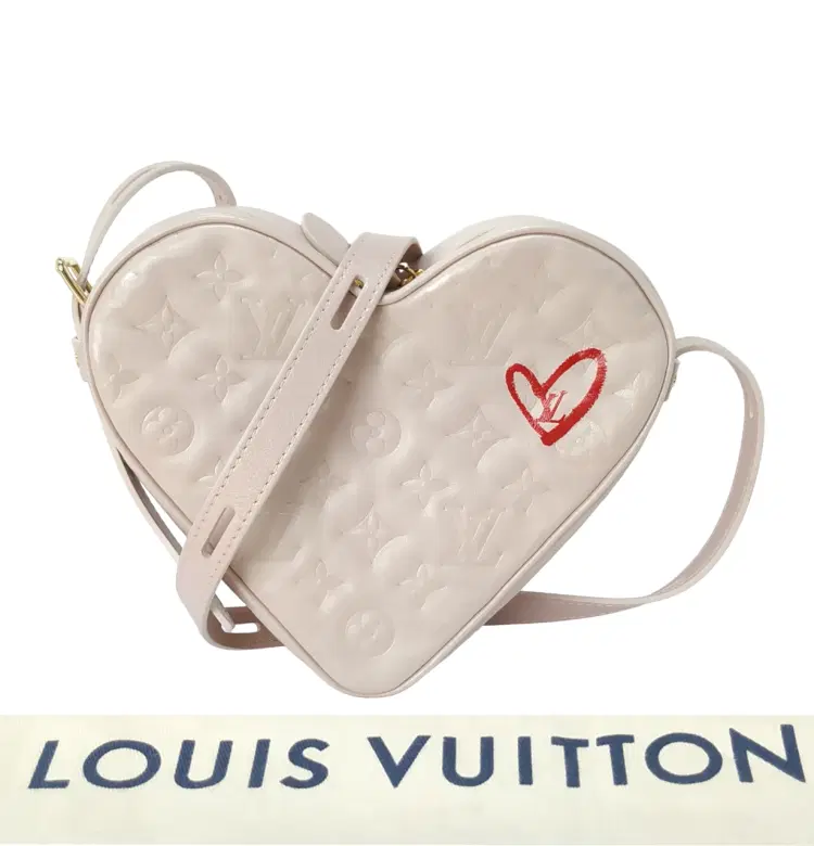 Louis Vuitton 2021 Monogram Empreinte Fall In Love Heart Crossbody Bag-Hover-Image
