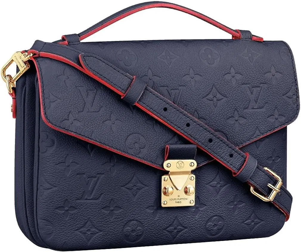 Louis Vuitton Monogram Empreinte Leather Pochette Metis Handbag