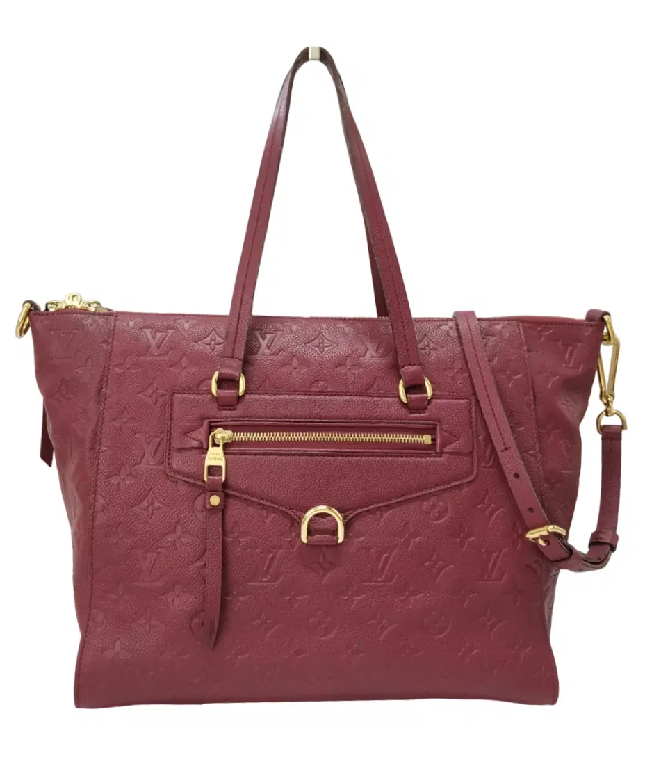 Louis Vuitton Aurore Monogram Empreinte Leather Lumineuse PM Bag